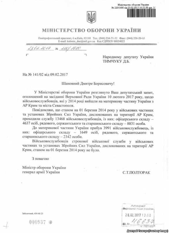 Официални данни разкриха колко украински военни са преминали на страната на Русия  