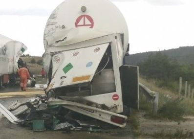 Шофьор на цистерна загина в Пловдивско