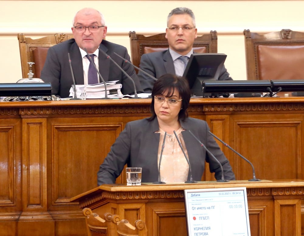 Корнелия Нинова: Не е реципрочно Кутев да понесе санкции като Главчев