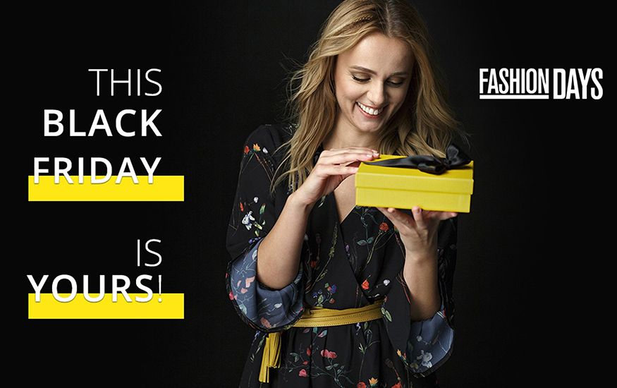 Наближава шопинг събитието на годината – BLACK FRIDAY. Fashion Days ще предложи специални селекции на топ брандове
