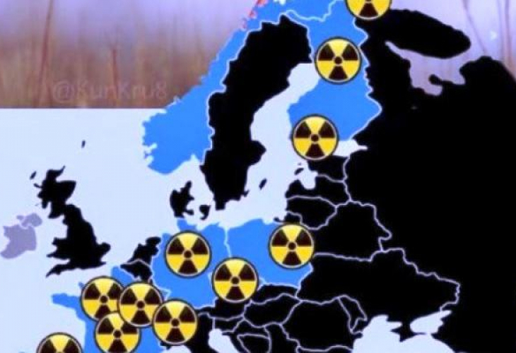Гореща информация от Кремъл за радиоактивния облак, надвиснал над Европа