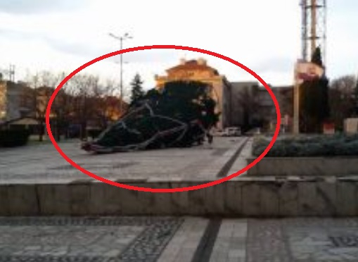 Вихрушката направи голяма поразия в Царево