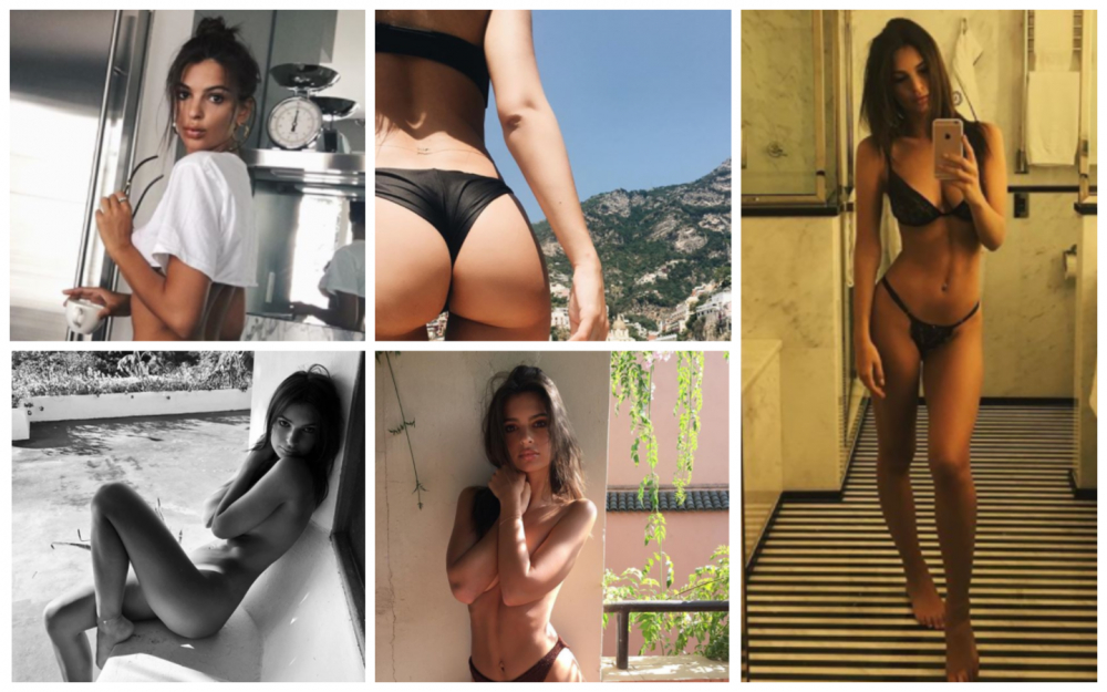 Голите СНИМКИ на Емили Ратайковски, които събраха над 1 милион лайка в Instagram (18+)