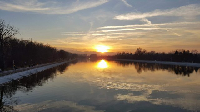 Пловдив изпрати Ивановден с прекрасен залез (УНИКАЛНИ СНИМКИ)
