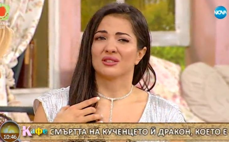 Драма в ефир! Гала разплака пилето на фолка Райна заради голяма трагедия в живота на брюнетката! (СНИМКИ)