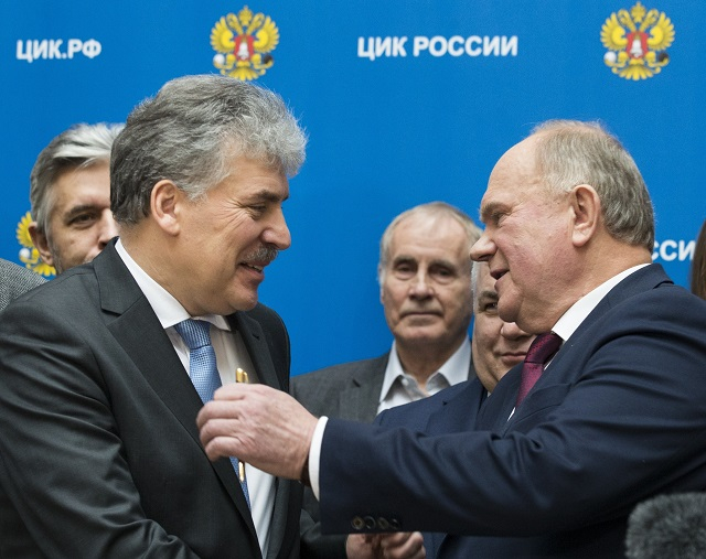 Комунистите изправят фермер богаташ срещу Путин, Жириновски удари Грудинин с компромат за 5 милиарда (СНИМКИ)