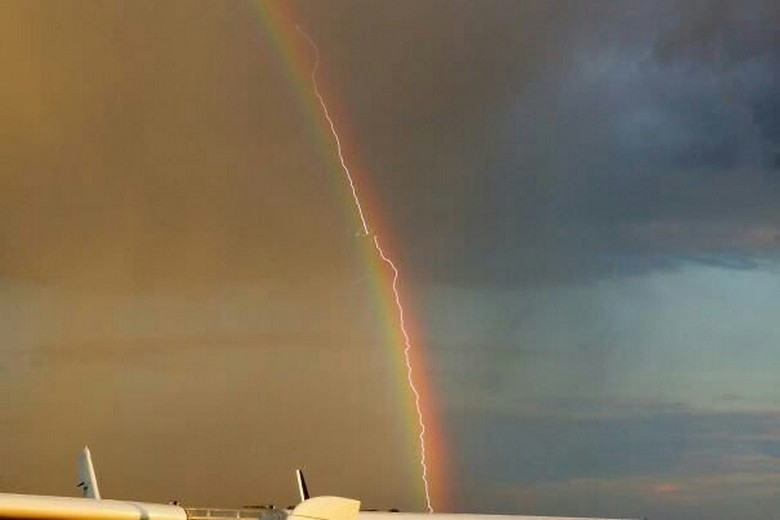Невиждано тройно чудо в небето