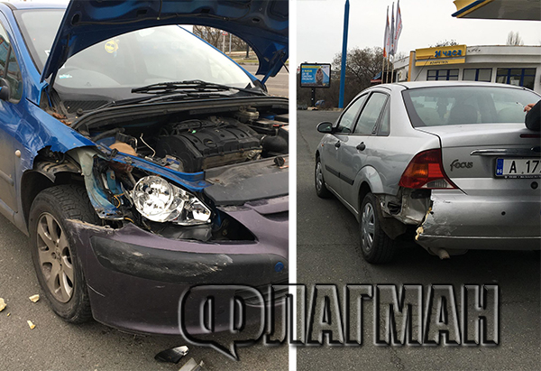 Млад бургазлия трябваше да помисли, преди да подкара кола с десен волан! Резултатът е плачевен (СНИМКИ)