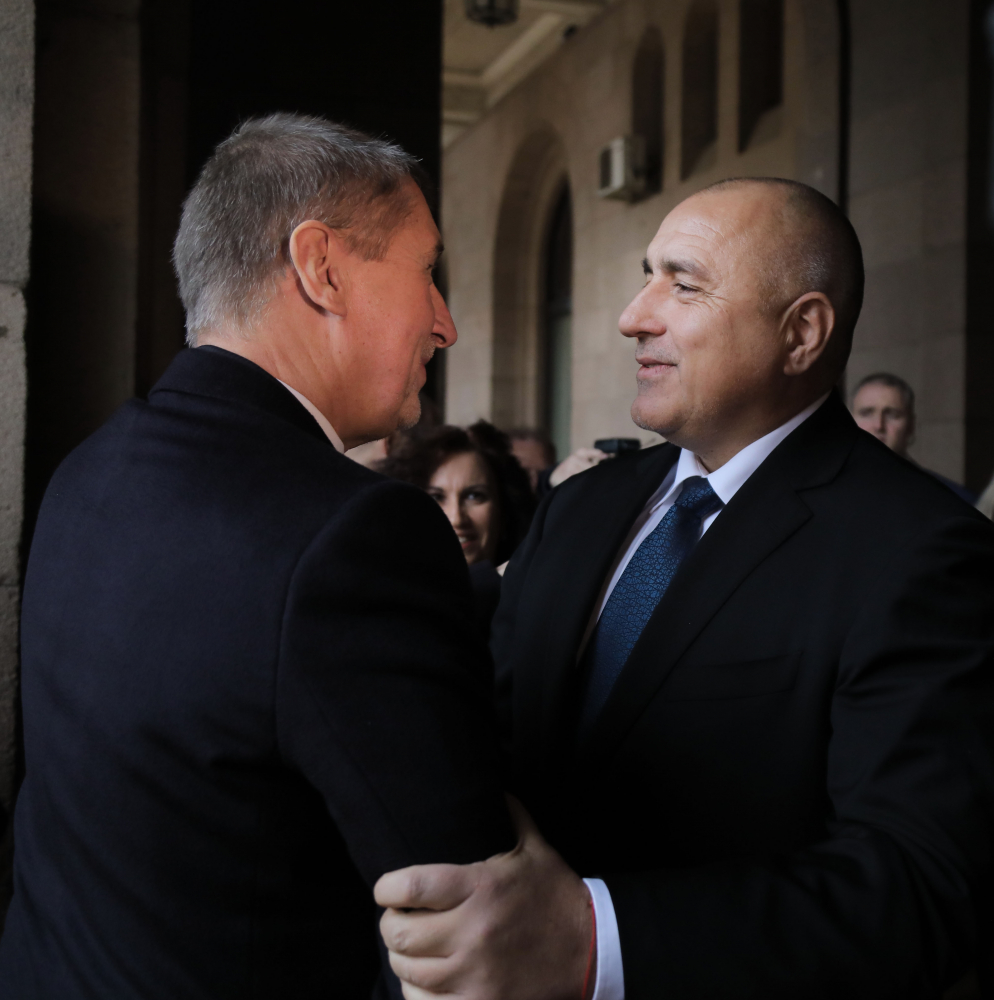 Милиардер прекрачи прага на МС и отиде при Борисов (СНИМКИ)