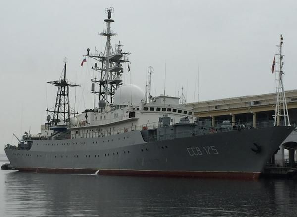 Руски разузнавателен кораб е забелязан до бреговете на САЩ