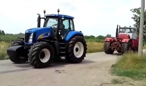 Битката на тракторите: САЩ срещу СССР (ВИДЕО)
