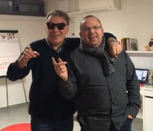 Уникално ВИДЕО! Благоевградски медиен бос направи дует с Васил Найденов