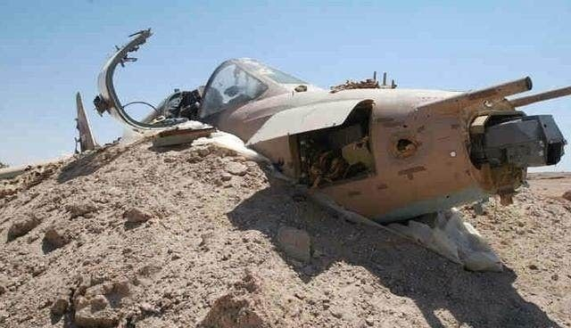 Ислямисти заснели как Су-25 издържал на зенитно попадение голям калибър (ЗРЕЛИЩНО ВИДЕО)
