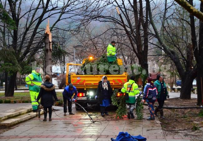 СНИМКИ от въздуха на потрошена Враца, щетите гонят 1 млн. лв.