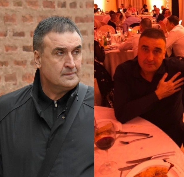 Веско Маринов втрещи всички с вида си на погребението на Шарлопов (СНИМКА)