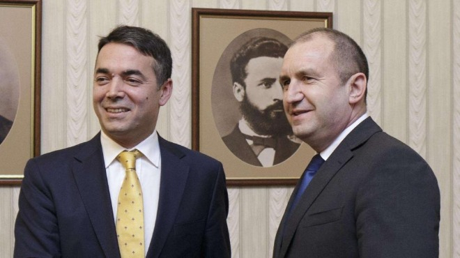 Румен Радев прие важен гост от Македония 