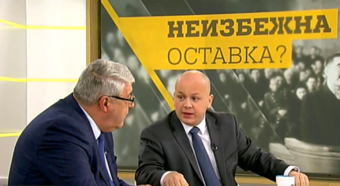 Гърневски и Сашо Симов се счепкаха за оставката на Жаблянов и скандала Радев - Борисов