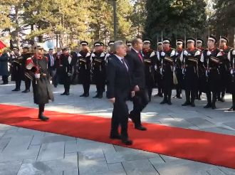 Радев пусна ВИДЕО от посещението си в Македония