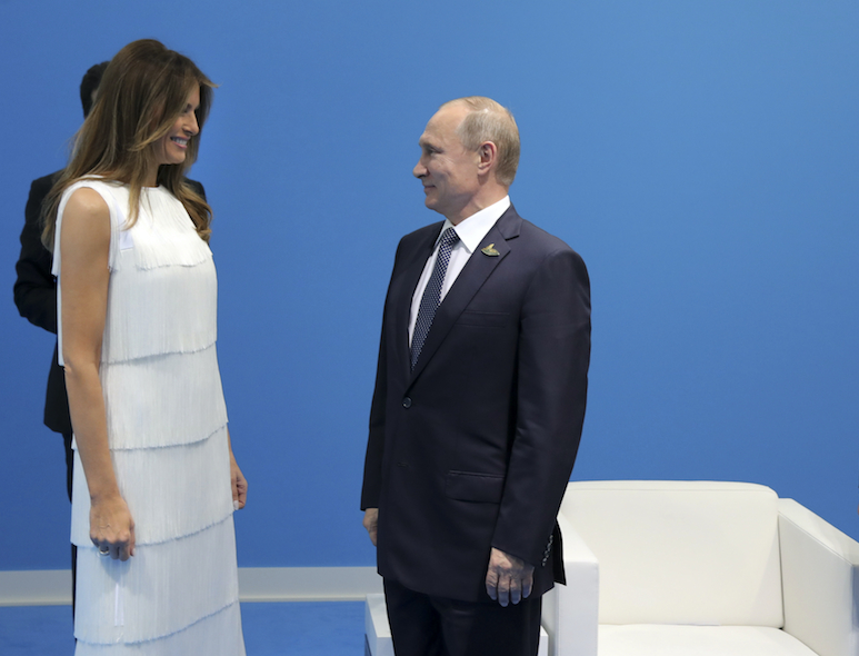 Путин най-сетне си призна за какво си е говорил с Мелания Тръмп на срещата на G20
