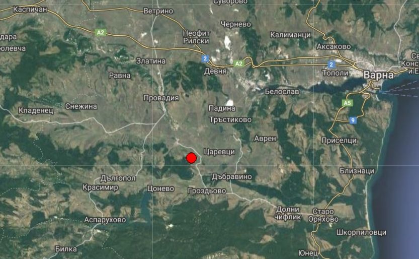Земетресение изплаши Провадия през нощта 