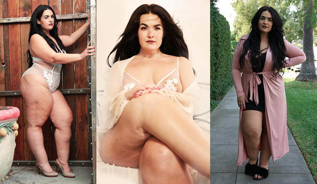 Plus size мацка по бельо: Дебелите ми крака не ме спират да съм секси (СНИМКИ/ВИДЕО 18+)