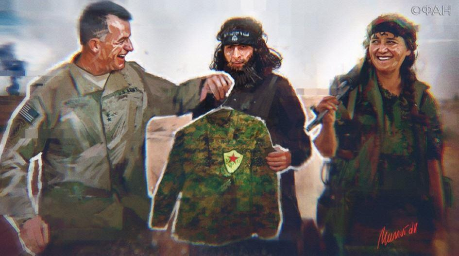 Обединените сили на САЩ и кюрдите от SDF подготвят настъпление край Дейр ез-Зор под маската на ИД
