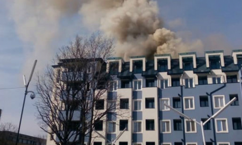 ВИДЕО от дрон показа опустошението след пожара в "Студентски град" 