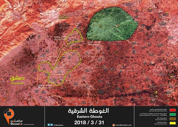 Almasdarnews: „Нусрите” в Дума са на път да се откажат да умрат като герои (НОВА КАРТА)