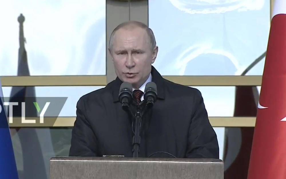 С фойерверки! Путин и Ердоган дадоха старт на нова турска АЕЦ (ВИДЕО)