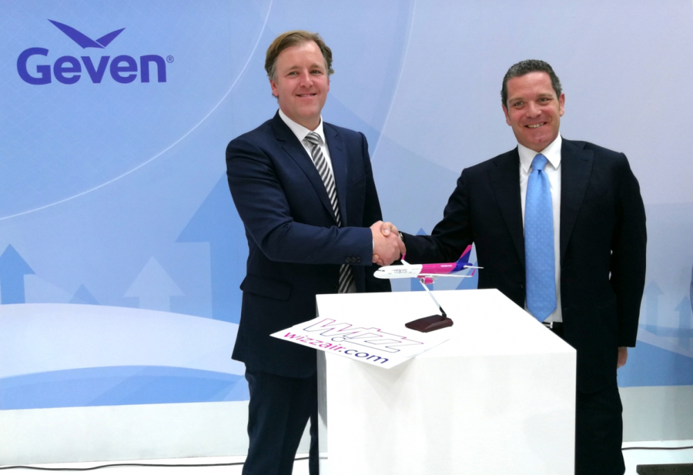 Wizz Air подписа ключова сделка с GEVEN за поръчка на оборудване за 110 самолета Airbus A321neo (СНИМКИ)