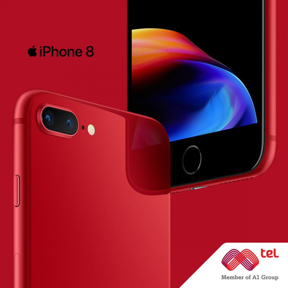 "М-тел" ще предлага iPhone 8 и iPhone 8 Plus (PRODUCT)RED