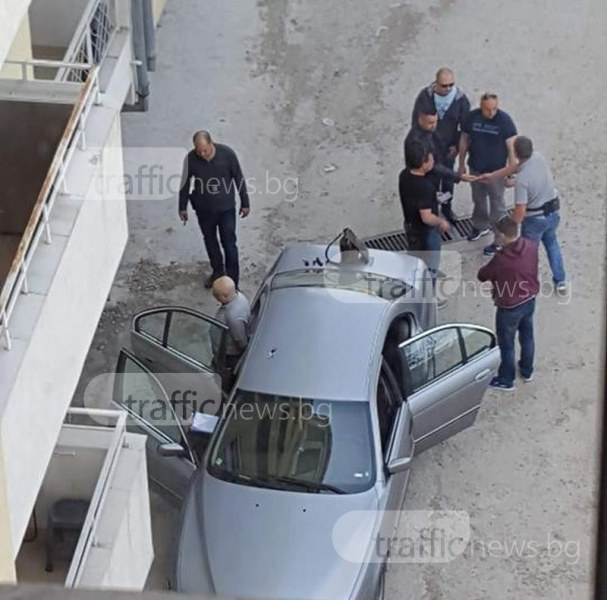 Зрелищна акция в Пловдив завърши с арест на италианец (СНИМКИ)