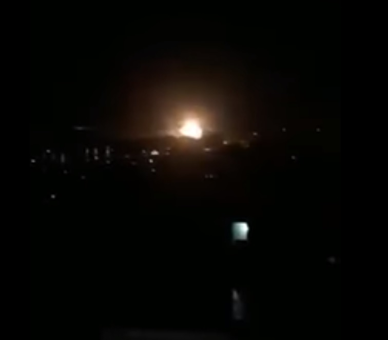 Първо ВИДЕО от ударите на САЩ, Франция и Великобритания срещу Асад