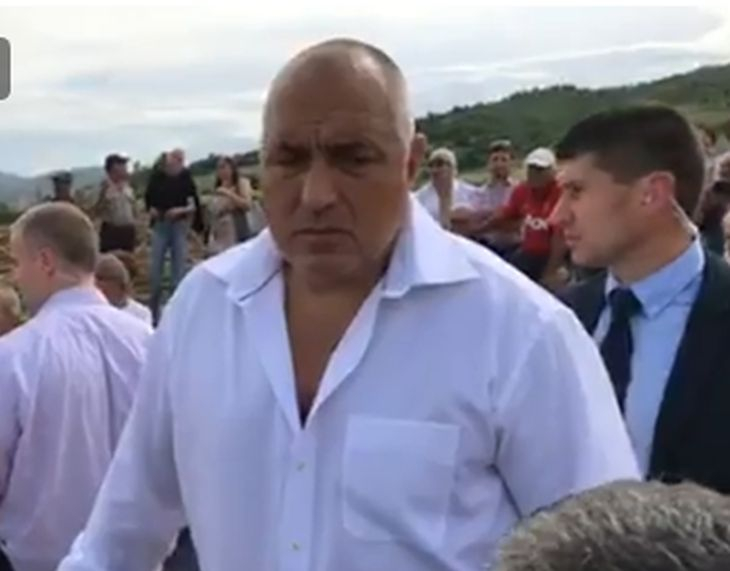 Борисов затяга коланите - пристигна на магистрала "Струма" на инспекция (ВИДЕО)