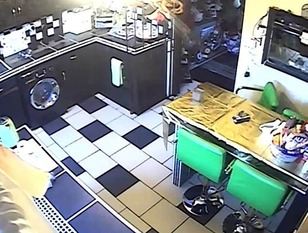 Камери запечатаха как полтъргайст вилнее в къщата на семейство (СНИМКИ/ВИДЕО)