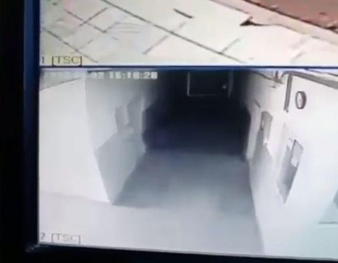 Призрак вся паника и страх в сръбски полицейски участък 