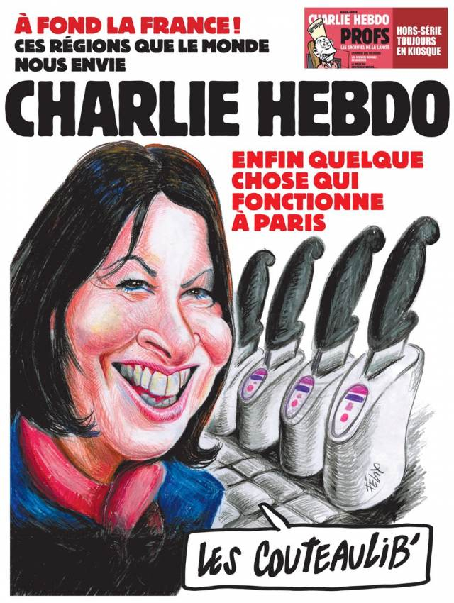 Charlie Hebdo се изгаври и с атентата в Париж на 12 май