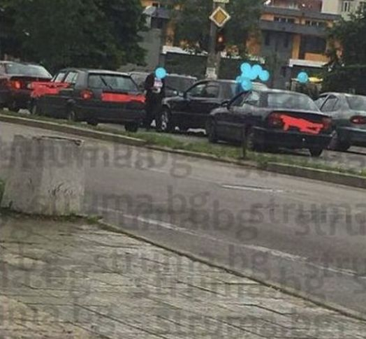 Три коли се нанизаха на магистралата в Перник (СНИМКА)