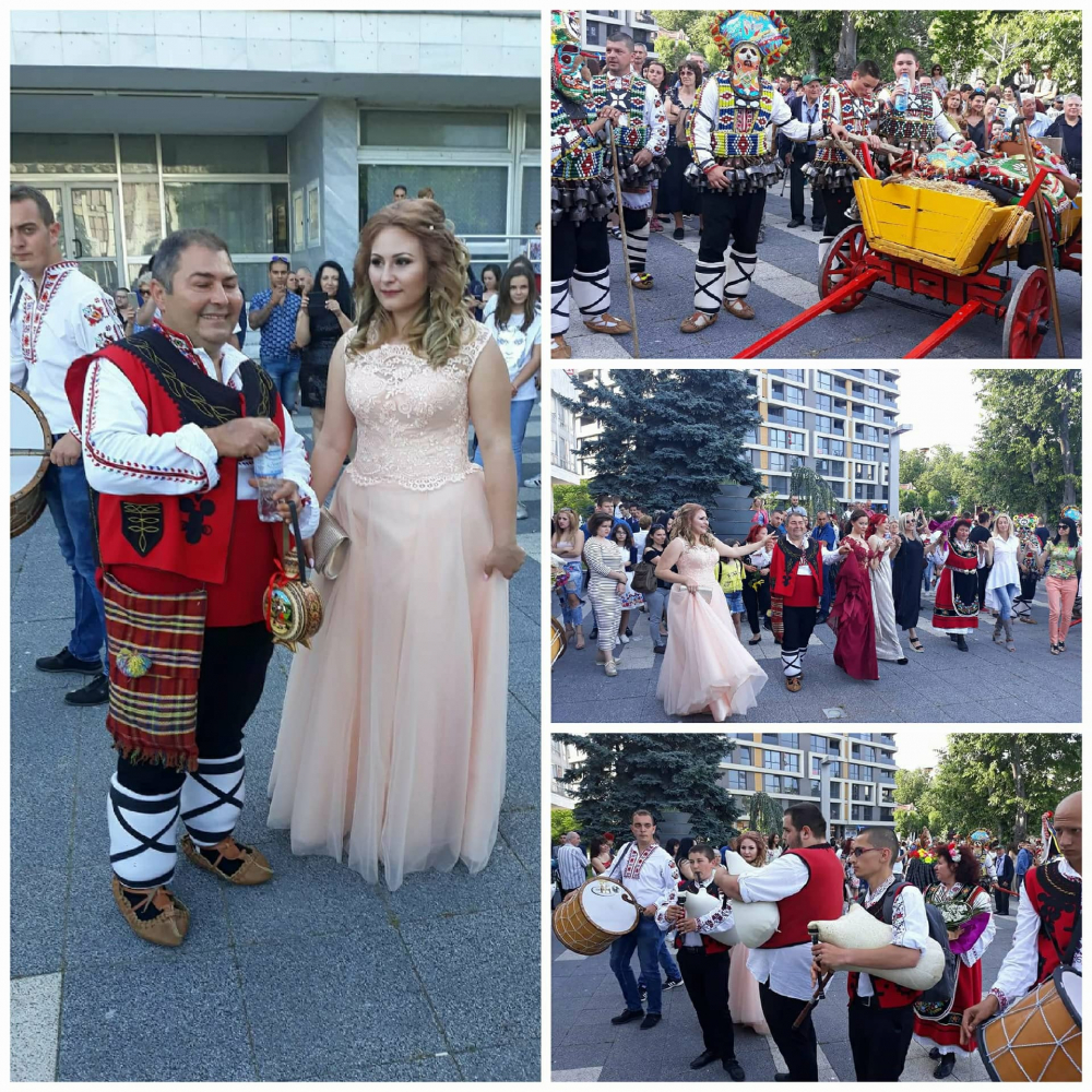 Вижте защо красивата Памела отиде на бала си с кукери (ВИДЕО)