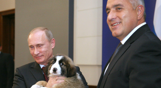 Борисов със специален подарък за Путин