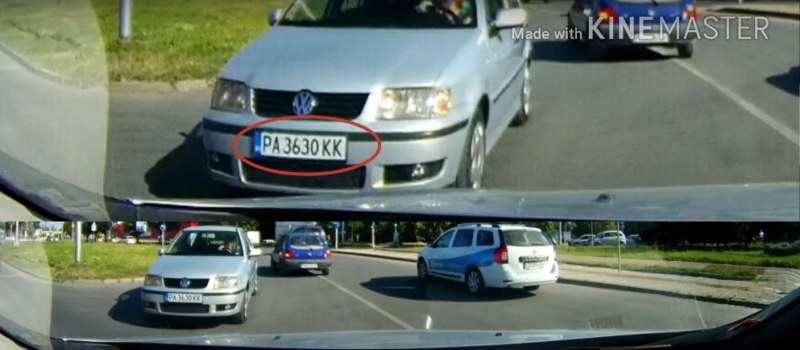 Табели и маркировка не важат за тази шофьорка, заби се в насрещното (ВИДЕО)