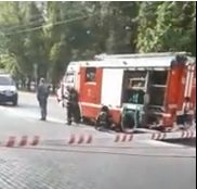Паника и евакуация в няколко сгради до "Лужники", по време на откриването на Световното (СНИМКИ/ВИДЕО)