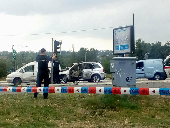 Човек, близък до Земунския клан, загина при мощна експлозия в сърцето на Белград (СНИМКИ)