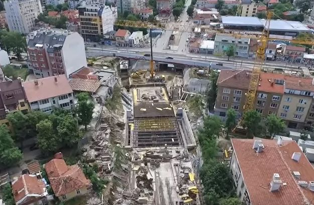 Докъде го докараха с изграждането на третия лъч на метрото в “Красно село” (ВИДЕО)