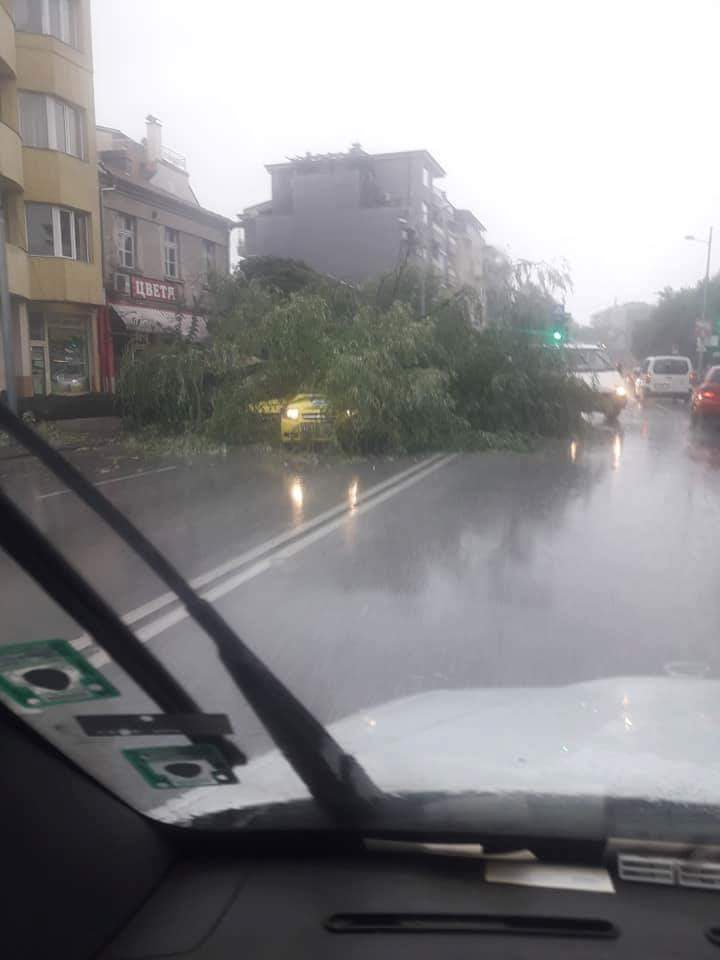Спасиха бедстващия шофьор в Пловдив, но градът плува във вода 