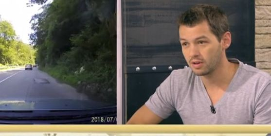 Джигитът с ужасяващия слалом на пътя София-Самоков вече е правил катастрофа