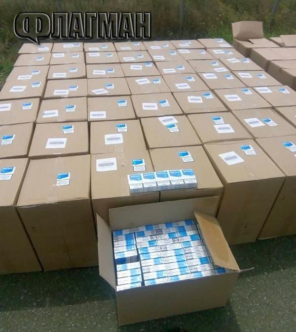 Акция „Пречупване” се развихри, двама арестувани на АМ "Тракия" със 100 мастербокса нелегални цигари