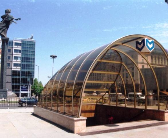 Отцепиха подлеза на метростанция "Сердика"