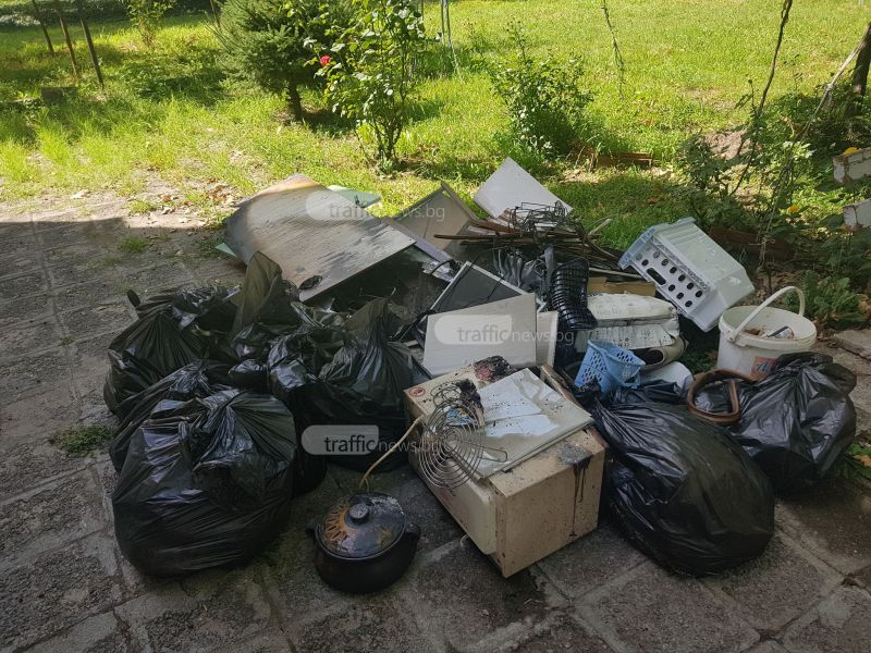 Пловдивско семейство преживя огромен среднощен кошмар, от който се спаси на косъм (СНИМКИ/ВИДЕО)