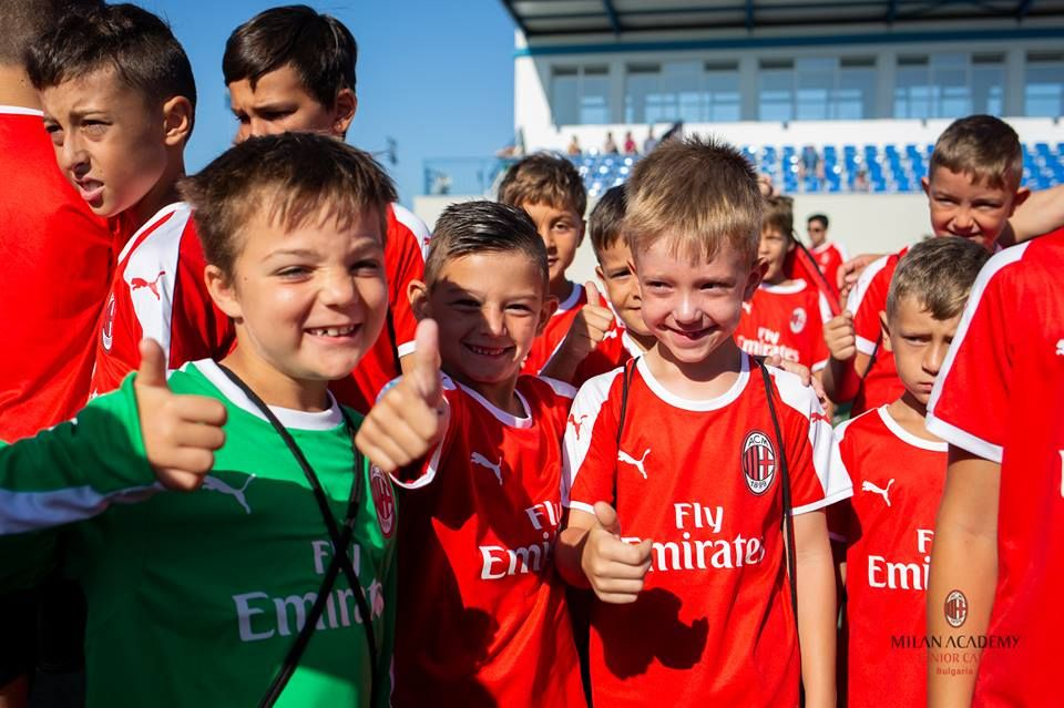 Хотел „Чайка“ посрещна малките таланти от Milan Academy Junior Camp